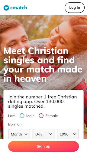 cMatch Christian dating screenshot 1