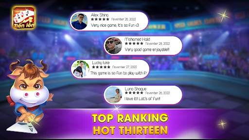 Thirteen - Tien Len - Mien Nam screenshot 5