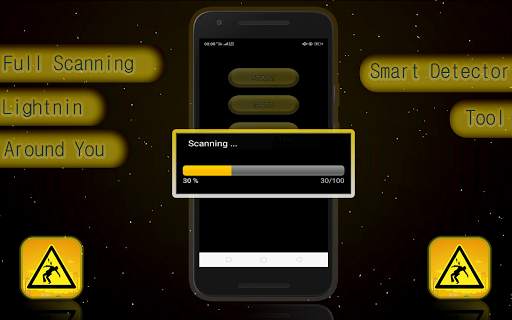 Lightning Detector : Lightning Distance Simulator screenshot 3