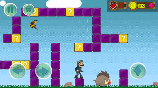 Super Plumber Adventures World 2D Retro Game screenshot 4