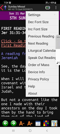 My Sunday Missal screenshot 4
