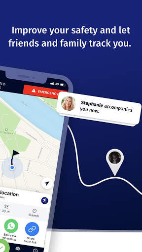 ArriveSafe – Live Location Sharing & Emergency screenshot 2