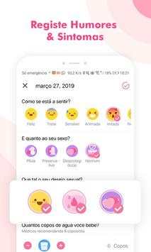 Calendário Menstrual Cherry - Acompanhe Menstrual screenshot 2