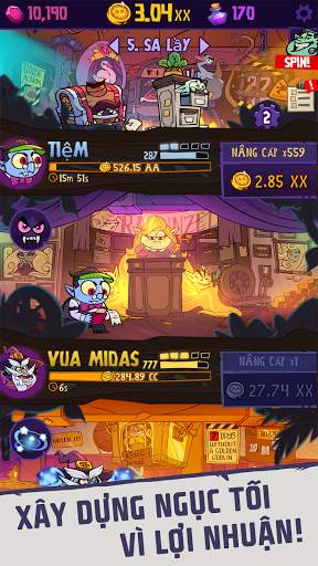 Dungeon, Inc.: Bấm nhàn rỗi screenshot 1