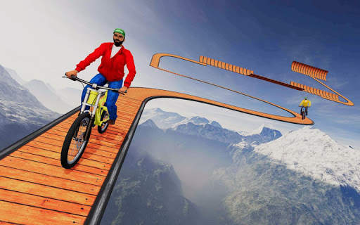 Stunt bike Impossible Tracks 3D: New Bicycle Games screenshot 3