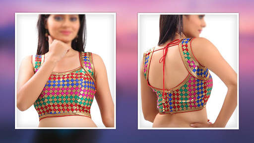 Blouse Design - Latest Backless Saree Blouse screenshot 1