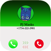 pj fake call from masks icon