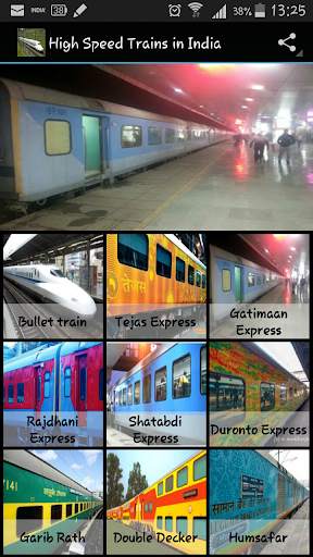 High Speed Trains In India скриншот 1