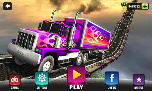 Impossible Truck Tracks Drive screenshot 1