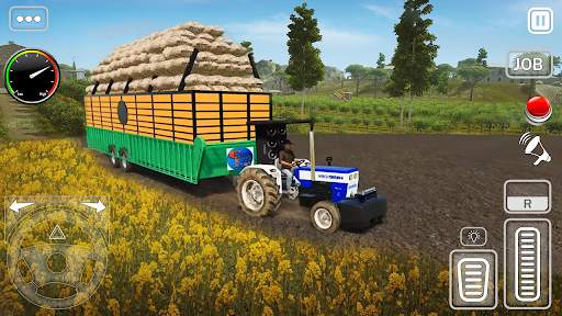 Farmer Driving Tractor Games screenshot 4
