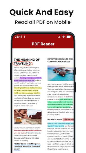 Pdf reader: pdf file viewer screenshot 1