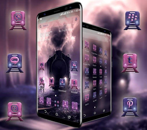 Old Train Launcher Theme screenshot 2