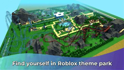 theme park map for roblox screenshot 1