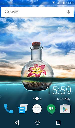 Float Bottle Wallpaper Theme screenshot 6