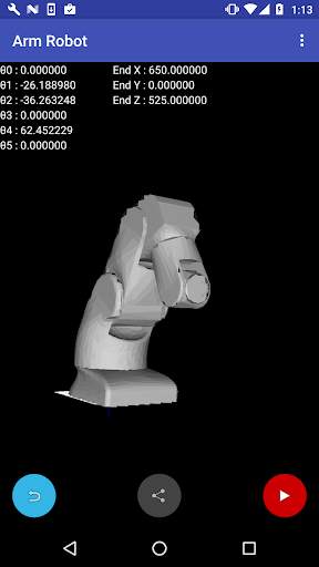 ARM ROBOT SIMULATOR (3D) screenshot 2