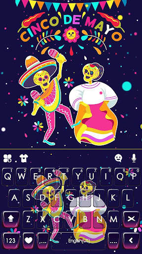 Cinco de Mayo Keyboard Theme screenshot 5