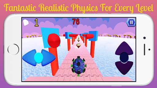 Super 3D Running Ball  Extreme Fun Race 3D screenshot 6