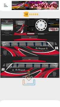 Livery Bus PO Haryanto screenshot 4