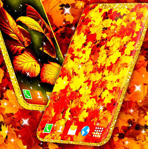 Leaves Live Wallpaper 🍂 Spring Forest Themes screenshot 5
