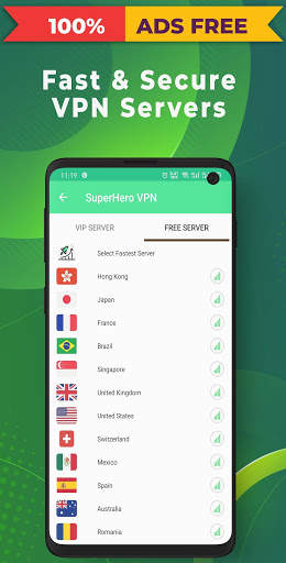 Free VPN unlimited | Fastest VPN servers Proxy VPN screenshot 3