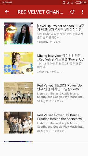 Red Velvet Lyrics (Offline) screenshot 5