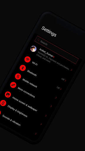 WinUi Light Dark  EMUI 9/10 Theme 6 تصوير الشاشة