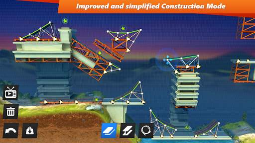 Bridge Constructor Stunts FREE screenshot 8