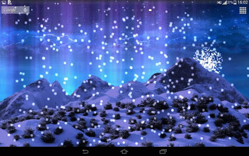 Snowfalling Live Wallpaper screenshot 7