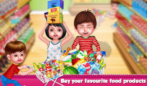 Aadhya's Supermarket Shopping Game screenshot 1