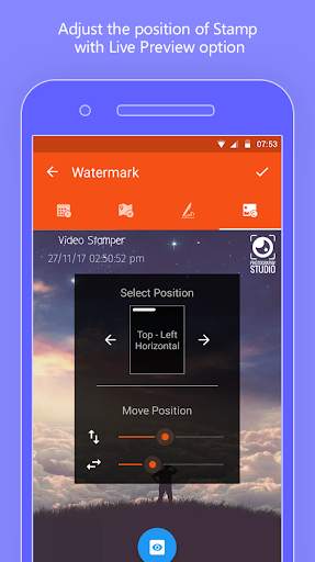 Video stamp: GPS, Timestamp, Logo video watermark screenshot 8