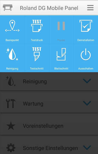 Roland DG Mobile Panel 2 screenshot 3