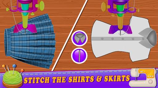 Uniform Tailor Boutique: High School Dress Up Game screenshot 1