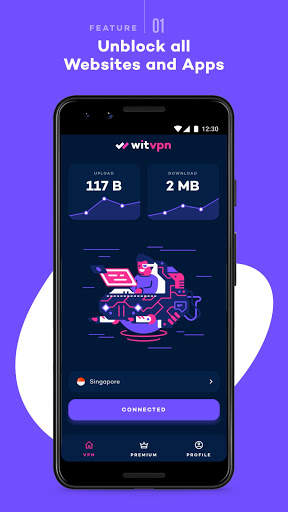 WitVPN - High Speed Free VPN Proxy screenshot 3