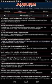 Auburn Tigers Live Clock screenshot 10