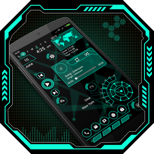 Trendy Launcher 3 - App lock icon