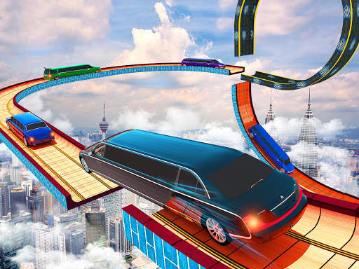 Limousine Racing Stunts Master - Car Racing Games screenshot 5
