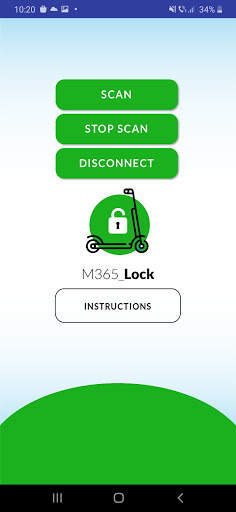 M365 Lock - voice control app for Xiaomi M365 screenshot 4