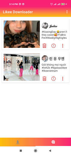 Downloader for Likee - Download video for Likee screenshot 2
