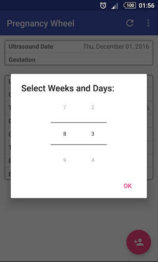 Pregnancy Wheel screenshot 3