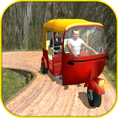 Offroad Tuk Tuk Auto Driving icon