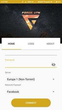 ForgeVPN Lite screenshot 1