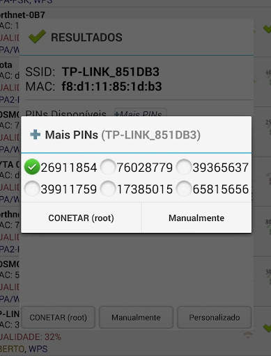 Wifi WPS Plus (Português) screenshot 3