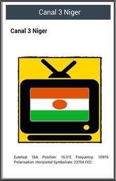 Free TV Channel Niger स्क्रीनशॉट 2