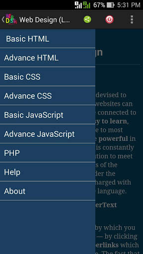 Web Design (Learn Offline) скриншот 8
