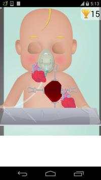 Newborn Baby Surgery Game screenshot 2