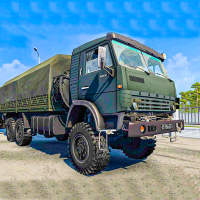 Army Cargo Truck Driving 3d logo