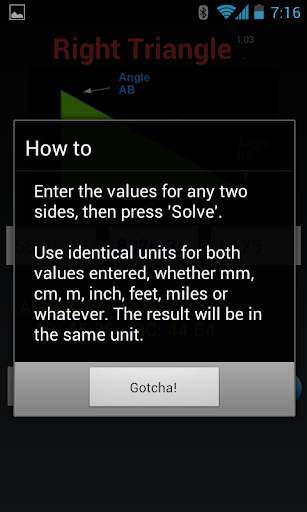 Right Triangle screenshot 3