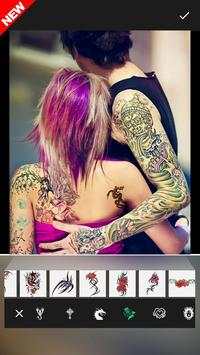Tattoo My Photo Editor 6 تصوير الشاشة