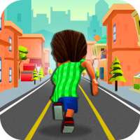 Kids Subway Run : 3D Runner logo