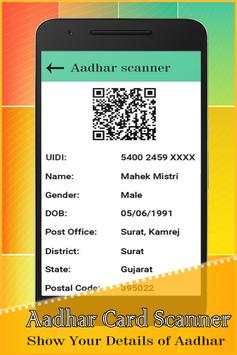 Aadhar Card Scanner screenshot 2